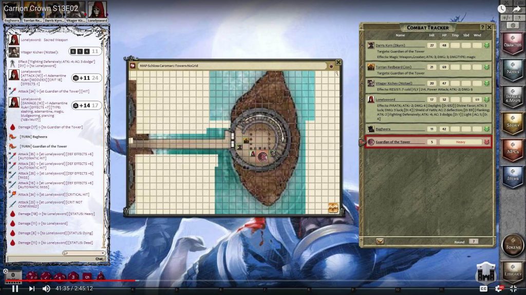 Carrion Crown Session 13 – The Death of LonelySword