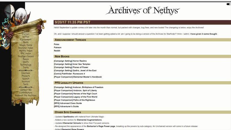 Archives of Nethys
