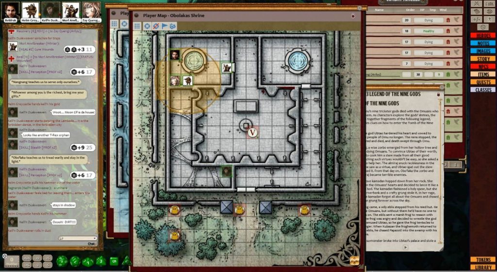 TOA Session 19 – Obolaka's Shrine