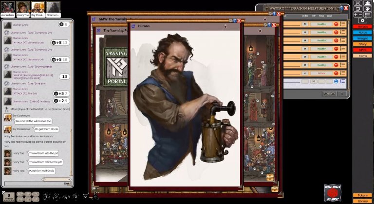 Waterdeep Dragon Heist Session 0/1 – Drinks at the Yawning Portal