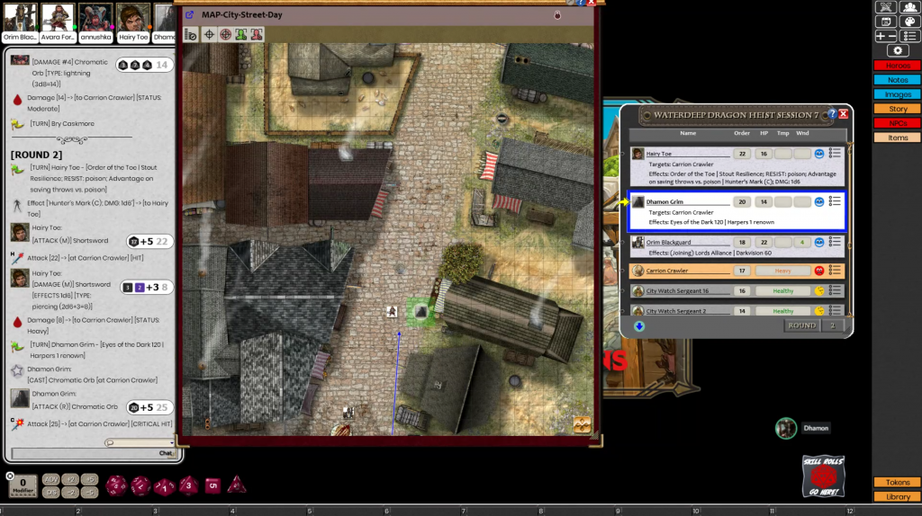 Waterdeep Dragon Heist Session 7 – Carron Crawler and Poop Patrol