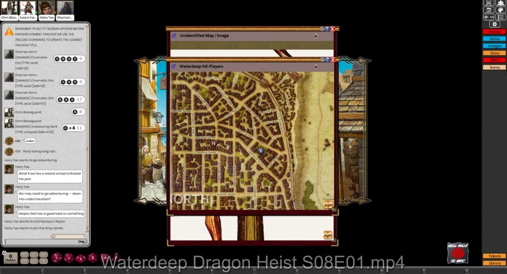Waterdeep Dragon Heist Session 8 – The Cassalanter's Villa
