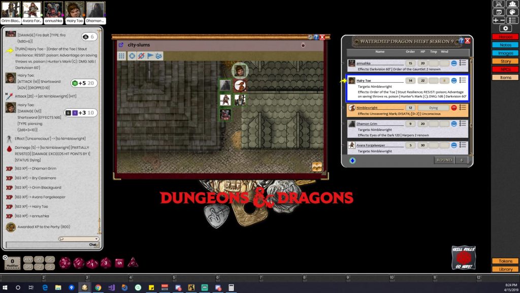 Waterdeep Dragon Heist Session 9 – Opening a Bar While Finding A Niblewright