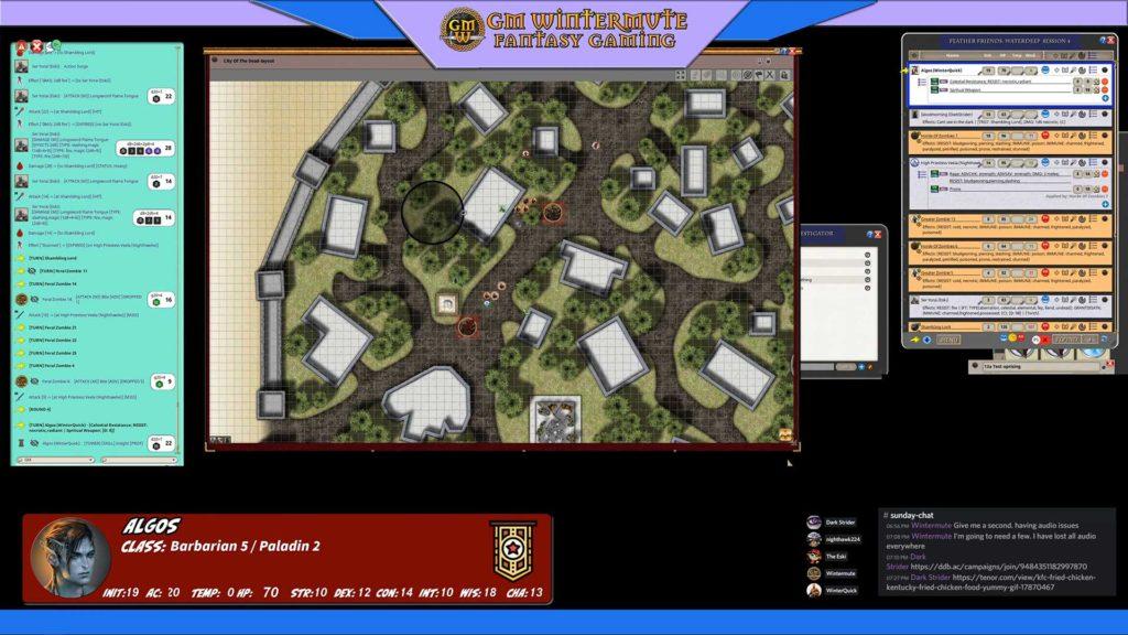 Feathered Friends Waterdeep Session 4 – That's A Lot Of Zombies