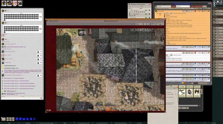 City in Flames Session 1 – Dragons Over Grayhaven!  City In Flames!
