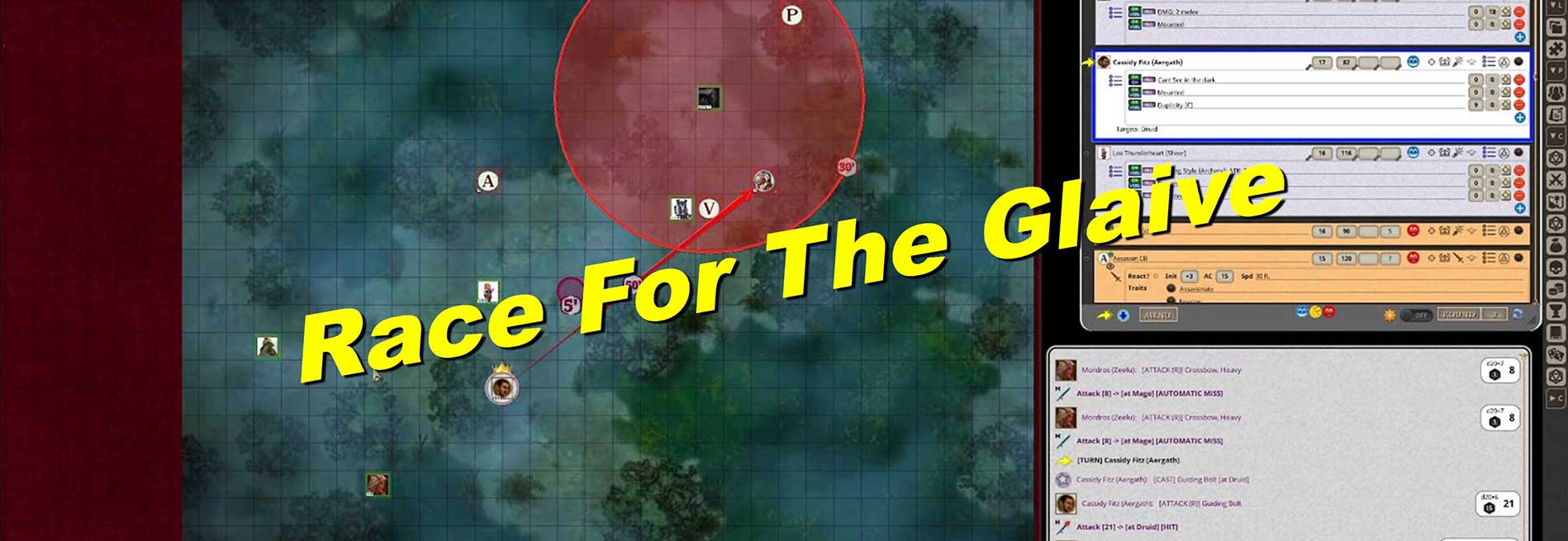 Race Against Doom Session 1 Race For The Glaive GM Wintermute