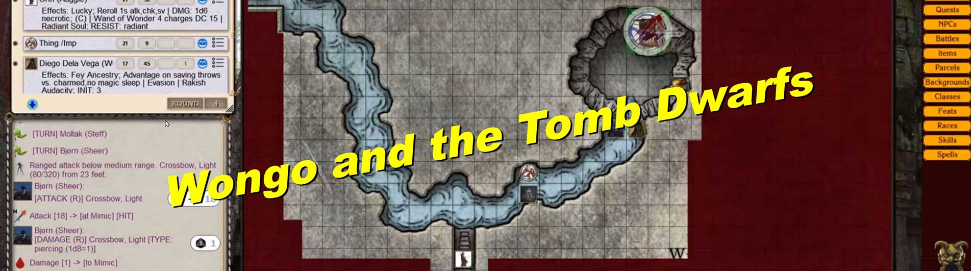 Tomb Of Annihilation C2 Session 17 - Wongo And The Tomb Dwarfs - GM ...