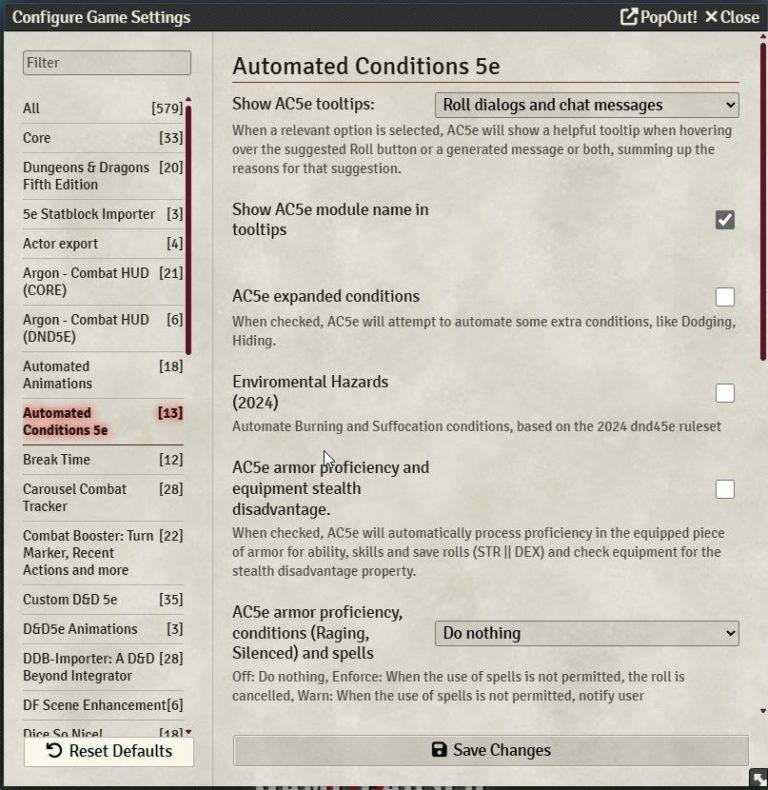 Foundry VTT 10 Unleash the Power of Automation: A Look at Automated Conditions 5e for Foundry VTT