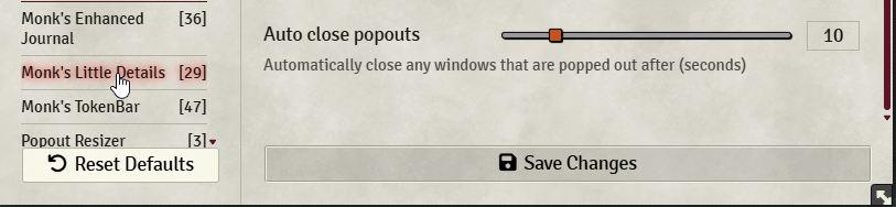 A Clearer Picture for Everyone: Exploring Foundry VTT's Monk's Common Display Module 2 monks common display 2