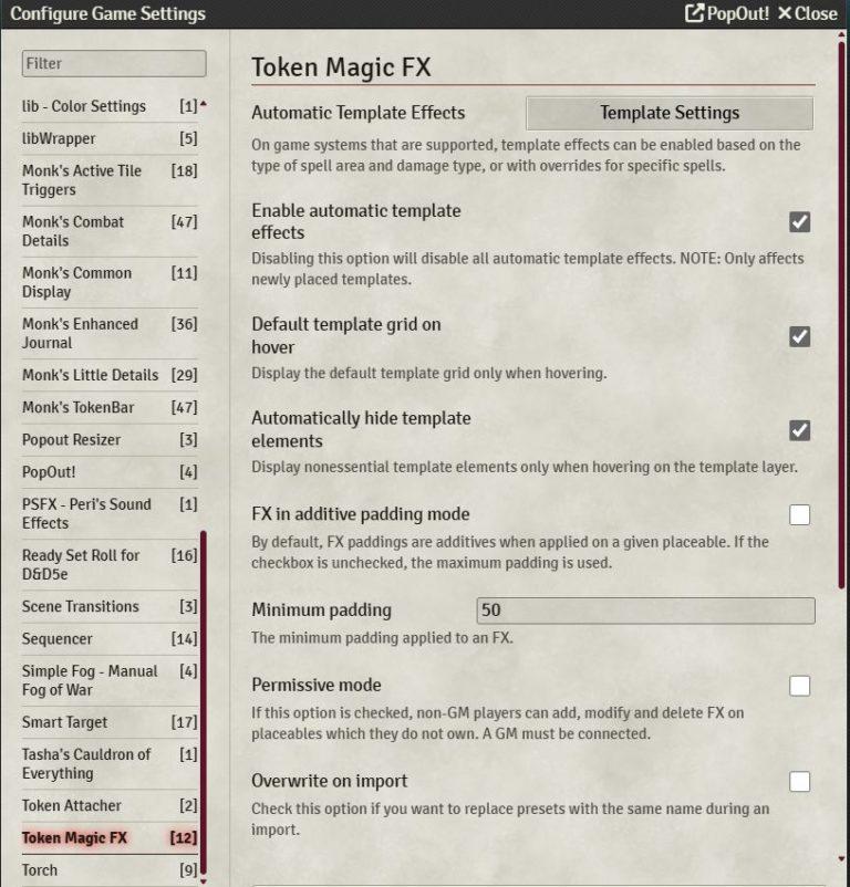 Visual Effects That Bring the Table to Life: Exploring the Token Magic FX Module for Foundry VTT