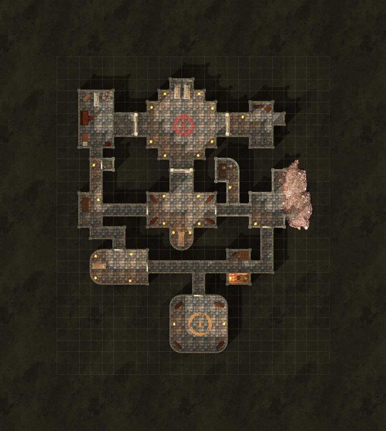 Modified Map for Return of the Necromancer